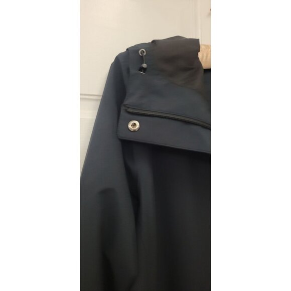 Columbia Omni -Tech Black Rain or Windbreaker Jacket XL Zip Snap Pockets - Picture 5 of 13